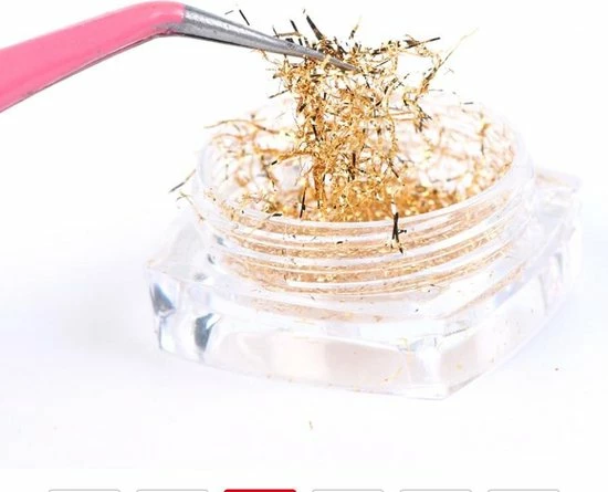 Merkloos Glitter Poeder Nail Art Set - 8 Stuks - Goud / Chroom / Brons - Nagel Decoratie Strass 4 Merkloos Glitter Poeder Nail Art Set - 8 Stuks - Goud / Chroom / Brons - Nagel Decoratie Strass - Afbeelding 2