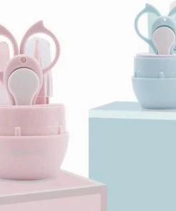 Babycure Nagelsetje | Babybear Blue | Uniek Kraam Cadeau! -Chanel Shop 550x448 3