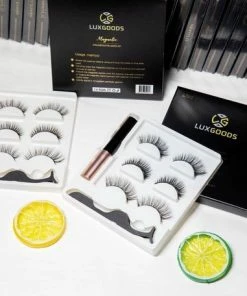 LUXGOODS? Luxgoods Magnetische Wimpers - Wimperset 3 Paar+ 1 Flesjes Eyeliner+ 1 Pencet - Herbruikbaar-magneet Wimpers -lashes-magnetic Lashes -Chanel Shop 550x456 4