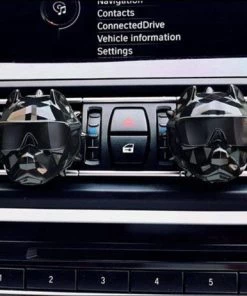 Somstyle Luxe Autoparfum - Zoete Geur Auto - Luchtverfrisser – Dubbele Bulldog Zwart -Chanel Shop 550x462 1