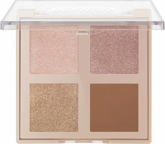 L?Or?al Paris L'Or Al Paris Chromatic Bronze Highlighting & Contour Palette 4 L?Or?al Paris L'Or Al Paris Chromatic Bronze Highlighting & Contour Palette - Afbeelding 2