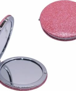 Make-up Spiegel Roze | Zakspiegel Voor In De Handtas | Sparkolia