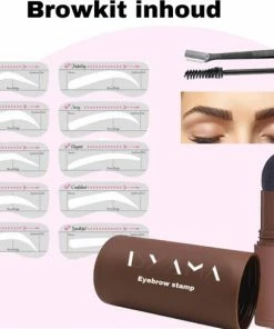 Byama Eye Brow Stamp Set - Brow Stamp - Wenkbrauwstempel - Wenkbrauw Stempel - Wenkbrauwstick - Wenkbrauw Sjabloon - Wenkbrauw Poeder - Wenkbrauw Stempel Kit - Wenkbrauw Verf - Wenkbrauw Trimmer - Brow Lift - Lash Lift -Chanel Shop 550x488 1
