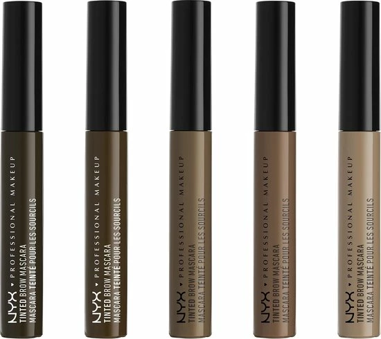 NYX Professional Makeup Tinted Brow Mascara - Brunette TBM03 - Wenkbrauw Mascara - 6,2 Gr 7 NYX Professional Makeup Tinted Brow Mascara - Brunette TBM03 - Wenkbrauw Mascara - 6,2 Gr - Afbeelding 5