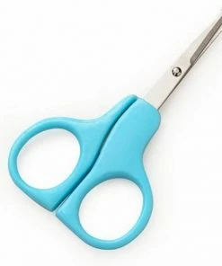 Merkloos 2 Delige Baby Manicure Set - Veiligheidsschaartje - Mini Nagel Knipper - Blauw -Chanel Shop 550x493 3