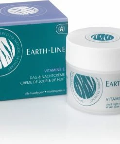 Earth-Line Vitamine E Dag & Nachtcr Me - 50 Ml