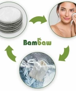 Bambaw Wasbare Wattenschijfjes - 16 Stuks Met Waszakje - Herbruikbaar -Chanel Shop 550x508 7