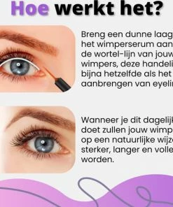 Merkloos Wimper Serum - Lash Serum - Wimper Lifting - Wimper Groei Serum - Langere En Vollere Wimpers - Longer Lashes - Gratis Mascara En E-book - 5ml -Chanel Shop 550x513 1