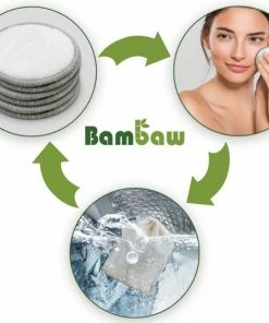Bambaw Wasbare Wattenschijfjes - 16 Stuks Met Waszakje - Herbruikbaar -Chanel Shop 550x519 3