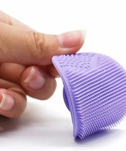 Merkloos Gezichtsreiniging Borsteltje Set - 2 Stuks - Exfolieren - Mee-eters - Pori N - Scrubben - Siliconen -Chanel Shop 550x530 14