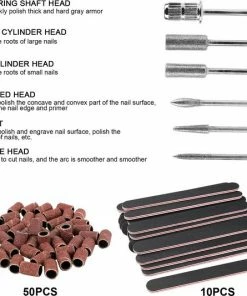 Ayitoo Elektrische Nagelvijl - Manicure En Pedicure - Tool Machine - Professionele Nagelfrees Machine Set - Nagelfrees - Zwart -Chanel Shop 550x533 21