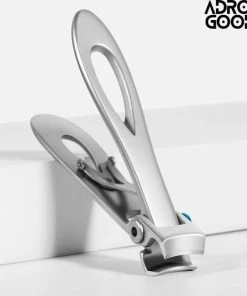 AdroitGoods Nagelknipper Set - Nageltang - Nagelschaar - Kalknagels - Teennagel - Pedicure - Incl. Nagelvijl - Grijs -Chanel Shop 550x533