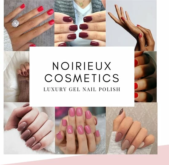 NOIRIEUX® Premium Gellak Ruby Red 4 NOIRIEUX® Premium Gellak Ruby Red - Afbeelding 2