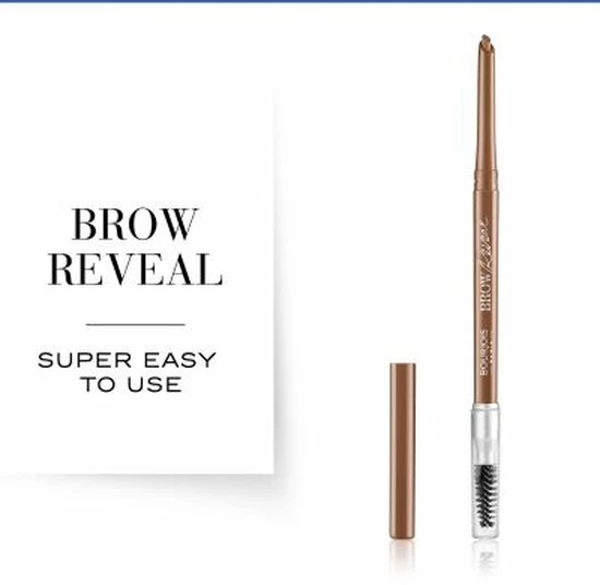 Bourjois Brow Reveal Wenkbrauwpotlood - 002 Chestnut 5 Bourjois Brow Reveal Wenkbrauwpotlood - 002 Chestnut - Afbeelding 3