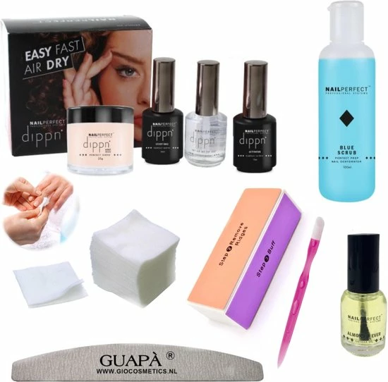 GUAPÀ® GUAPÀ - Acryl Dippn Starters Pakket Compleet - Zet Gemakkelijk Acryl Nagels - Kleur Nude 3 GUAPÀ® GUAPÀ - Acryl Dippn Starters Pakket Compleet - Zet Gemakkelijk Acryl Nagels - Kleur Nude