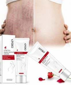 Efero Anti-Striae Serum - Zwangerschap Litteken Op Buik Verwijderen - Striae Verwijderen - Huid Reparatie - Zwangerschap Littekens Behandeling - Lichaam Huidverzorging - Litteken Verwijderen- Anti Striae Creme - Zwangerschap Striemen - Snel Afgevallen