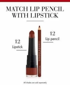 Bourjois Rouge Velvet The Lipstick - 12 Brunette -Chanel Shop 550x543 10