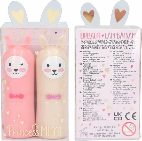 Depesche Princess Mimi Lippenbalsem Set 4 Depesche Princess Mimi Lippenbalsem Set - Afbeelding 2