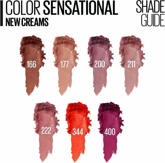 Maybelline Color Sensational Cream Lippenstift - 200 Rose Embrace - Roze 7 Maybelline Color Sensational Cream Lippenstift - 200 Rose Embrace - Roze - Afbeelding 5