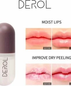 Derol Lip Plumper | Vollere Lippen In 2 Min- Lip Care - Lip Filler - Full Lips - Volume Van Je Lippen- Herstellende Lippen- Lipgloss Intense- Lip Maximizer - Mint Extract & Vitamine E - Fresh & Cool