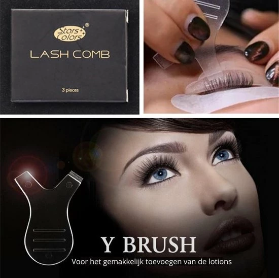 Stars Colors StarsColors Professionele Wimperlifting Set - Populaire Lash Lift Set - Wimperkruller - Sterkere Wimpers - Wimperserum 9 Stars Colors StarsColors Professionele Wimperlifting Set - Populaire Lash Lift Set - Wimperkruller - Sterkere Wimpers - Wimperserum - Afbeelding 7