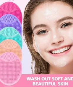 Merkloos Gezichtsreiniging Borsteltje Set - 2 Stuks - Exfolieren - Mee-eters - Pori N - Scrubben - Siliconen -Chanel Shop 550x548 19