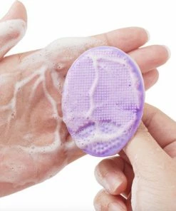 Merkloos Gezichtsreiniging Borsteltje Set - 2 Stuks - Exfolieren - Mee-eters - Pori N - Scrubben - Siliconen -Chanel Shop 550x549 38