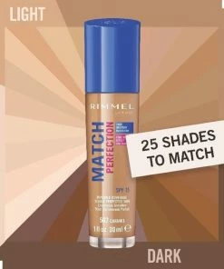 Rimmel London Match Perfection Foundation 502 Caramel -Chanel Shop 550x550 122