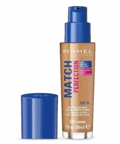 Rimmel London Match Perfection Foundation 502 Caramel -Chanel Shop 550x550 126