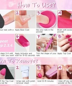 Lucky Fine Luckyfine Acryl Poeder Set - Dipping Powder - Nagel Poeder - 6 Kleuren - 10ml - Met Basisgel - Excl.Nepnagels 10 Lucky Fine Luckyfine Acryl Poeder Set - Dipping Powder - Nagel Poeder - 6 Kleuren - 10ml - Met Basisgel - Excl.Nepnagels -Chanel Shop 550x550 168