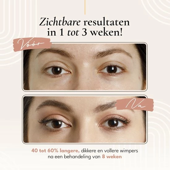 Cosas & M?s Cosas & M S - Wimperserum - Lash Lift - Wenkbrauw Serum - 3 Ml - Incl. Make-up Tasje - Incl. Cadeau Zakje - Cadeau Voor Haar 5 Cosas & M?s Cosas & M S - Wimperserum - Lash Lift - Wenkbrauw Serum - 3 Ml - Incl. Make-up Tasje - Incl. Cadeau Zakje - Cadeau Voor Haar - Afbeelding 3