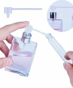 Merkloos Parfum Verstuiver - Mini Parfum Flesje 10 ML - Reisflesje Lipstick Formaat Navulbaar -Chanel Shop 550x550 265