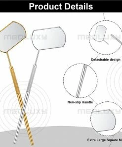 MEDLUXY - Wimperspiegel - Met Echte Spiegel - Groot [make Up Spiegel, Hobby Spiegel, Tandenspiegel, Lash Mirror] -Chanel Shop 550x550 272