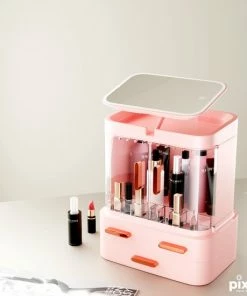 PIXMY® - Make Up Organizer – Ladekastje – Sieraden Houder – COMLLEDRoze -Chanel Shop 550x550 279