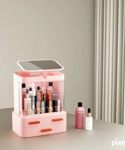 PIXMY® - Make Up Organizer – Ladekastje – Sieraden Houder – COMLLEDRoze -Chanel Shop 550x550 284