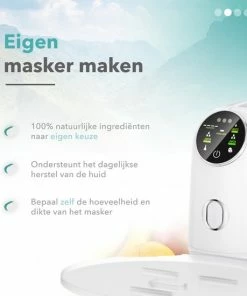 Merkloos Soft & Silky - Automatische Gezichtsmasker Machine - Incl. Benodigheden - Masker Maker - Gezichtsmaskers Verzorging - Green Mask Stick - Project Gezond - Collageen Poeder - Collageen Oogmasker - Peel Off Masker - -Chanel Shop 550x550 285