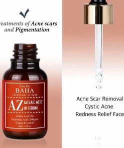 Cos De BAHA Azelaic Acid 10% Serum 30ml With Niacinamide - Acne Scar Removal + Redness Relief Face - Korean Beauty Skincare 2022 Bestseller - Azelaine - Pigmentatie Vlekjes - Promotes Wound Healing - Skincare Rituals -Chanel Shop 550x550 347