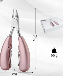 AdroitGoods - Nageltang Voor Harde Teennagels - Roze - Nagelknipper - Voor Ingegroeide Teennagel - Kalknagels - Voeten - Pedicure -Chanel Shop 550x550 358