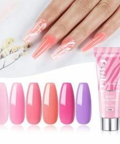 Coscelia Polygel- 6 KLEUREN SET - 15 ML - Polygel Kit - Polygel Nagels - Polygel Kleuren