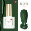 ROSI Beauty Gelpolish - Gel Nagellak - Gellak - 10 ML - UV & LED - Groen 025 Olive Green -Chanel Shop 550x550 447