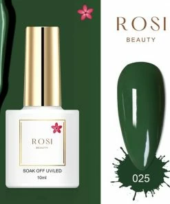ROSI Beauty Gelpolish - Gel Nagellak - Gellak - 10 ML - UV & LED - Groen 025 Olive Green