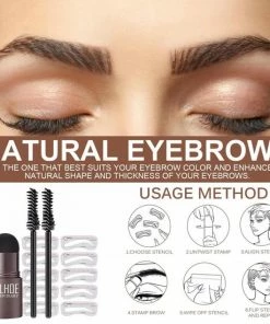 EverToys Wenkbrauw Stempel - Plus Poeder - Eye Brow Stamp - Kit - Trimmer - Potlood - Lash Lift - Stick - Potlood - Set - Bruin 18 EverToys Wenkbrauw Stempel - Plus Poeder - Eye Brow Stamp - Kit - Trimmer - Potlood - Lash Lift - Stick - Potlood - Set - Bruin -Chanel Shop 550x550 58