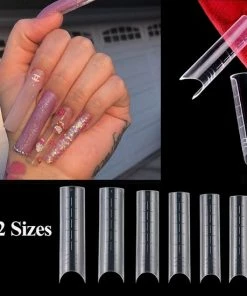 Royala Mold07 Dual System Forms - Mold - 120 Stuks - 12 Maten In Handige Tipbox - Polygel Tips - Voor Polygel En Acrylgel - Mix System Forms - Tips Voor Polygel - Royala Dual Mold Tips Line 14 Royala Mold07 Dual System Forms - Mold - 120 Stuks - 12 Maten In Handige Tipbox - Polygel Tips - Voor Polygel En Acrylgel - Mix System Forms - Tips Voor Polygel - Royala Dual Mold Tips Line -Chanel Shop 550x550 65