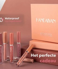 Handaiyan Liquid Lipsticks Set A - Set Van 6 - Matte Lippenstift - Waterproof - Make Up Set - Geschenkset - Giftset -Chanel Shop 550x550 713