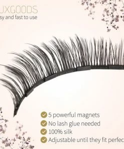 LUXGOODS? Luxgoods Magnetische Wimpers - Wimperset 3 Paar+ 1 Flesjes Eyeliner+ 1 Pencet - Herbruikbaar-magneet Wimpers -lashes-magnetic Lashes -Chanel Shop 550x550 747