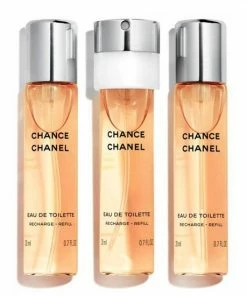 Chanel Chance For Women Geschenkset - Eau De Toilette + 2x Eau De Toilette Refill