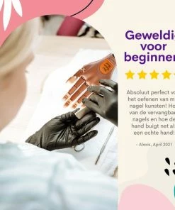 HOOFF Oefenhand Voor Nagels - Nailtrainer - Nagel Oefenhand - Compleet Acryl Nagels Starterpakket 15 HOOFF Oefenhand Voor Nagels - Nailtrainer - Nagel Oefenhand - Compleet Acryl Nagels Starterpakket -Chanel Shop 550x550 91
