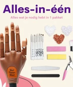 HOOFF Oefenhand Voor Nagels - Nailtrainer - Nagel Oefenhand - Compleet Acryl Nagels Starterpakket 20 HOOFF Oefenhand Voor Nagels - Nailtrainer - Nagel Oefenhand - Compleet Acryl Nagels Starterpakket -Chanel Shop 550x550 96