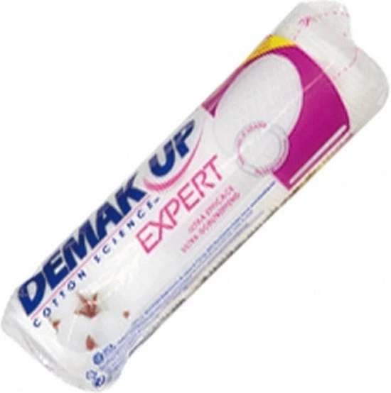 Demak'Up Demak Duo Regular - Rond - 70 Stuks Wattenschijfjes - 1 Pack 4 Demak'Up Demak Duo Regular - Rond - 70 Stuks Wattenschijfjes - 1 Pack - Afbeelding 2