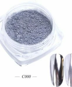 GUAP?? GUAP - Holografische Glitter Poeder Set Inclusief Top Coat - Roze Zilver Goud - Nail Art & Nagel Decoratie -Chanel Shop 550x556 6